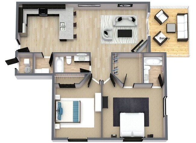 Building Photo - $1,770 | 2 Bedroom + Bonus Room, 1 Bathroom Condo | No Pets* | Available for August 1st, 2026 Mov...
