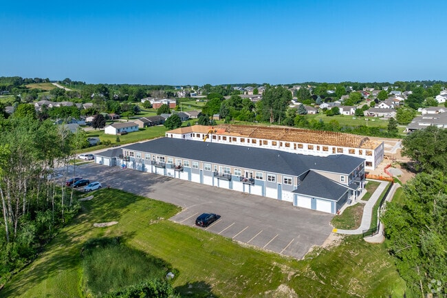 Aerial - Poplar Grove Apartments