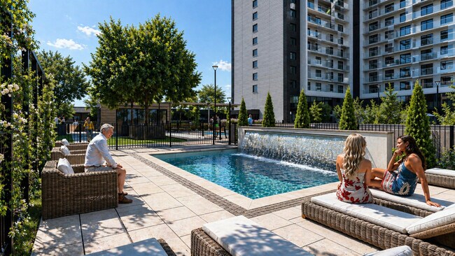 Piscine extérieure - ZENIA Vaudreuil