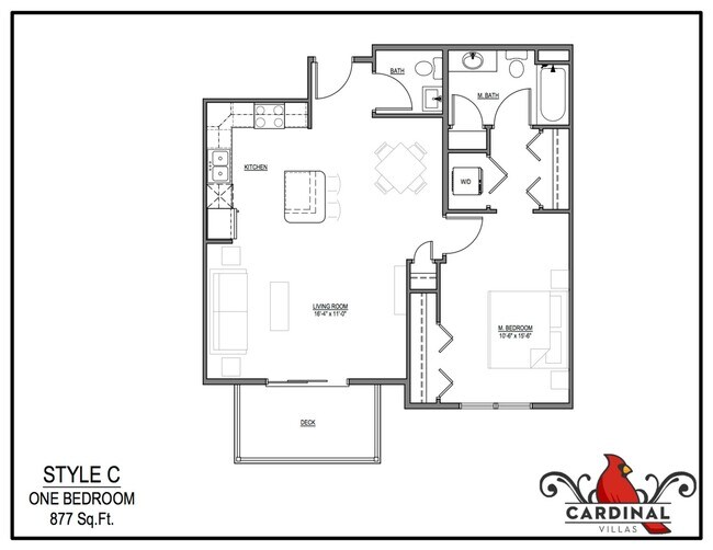 Foto del edificio - Spacious 1-bedroom, 1.5 bath, 2nd floor, with Balcony view, Available 7/1/2026