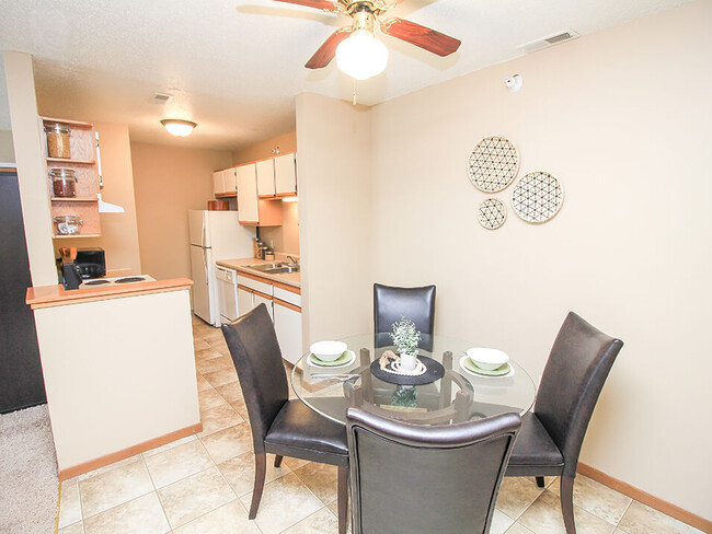 Dining area attached to kitchen - The Arbors