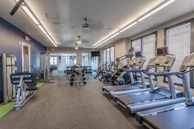 Fitness Center - The Lodge at Allendale