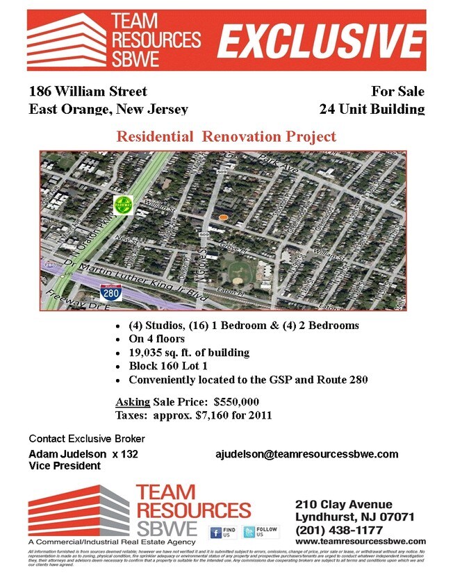 Volante de marketing - 186 William St