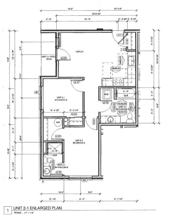 Plano de planta - Mason Apartments!