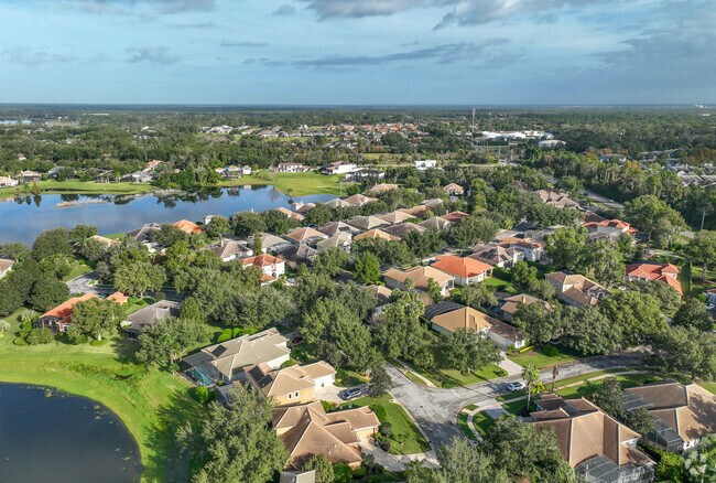 Heathrow is nestled among several waterways in Lake Mary.