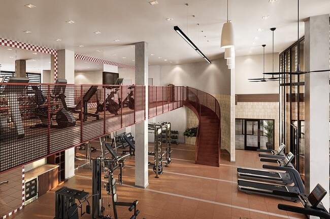 Athletic Club Upper Level - The Daphne - The Daphne