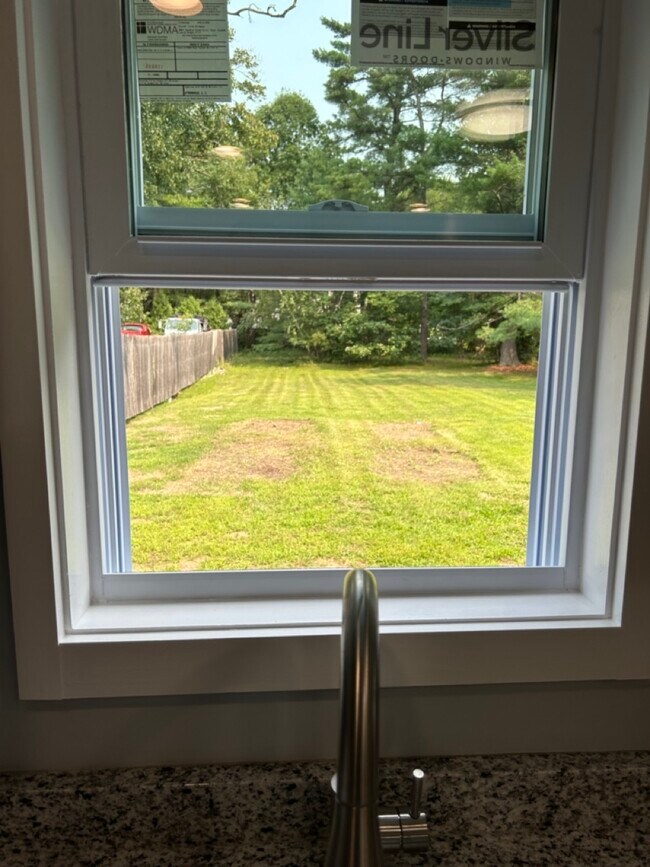 View from Kitchen Window - 97 Milton Rd