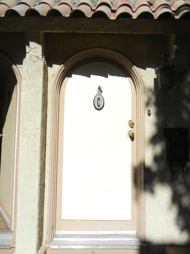 front door - 271 N Holliston Ave
