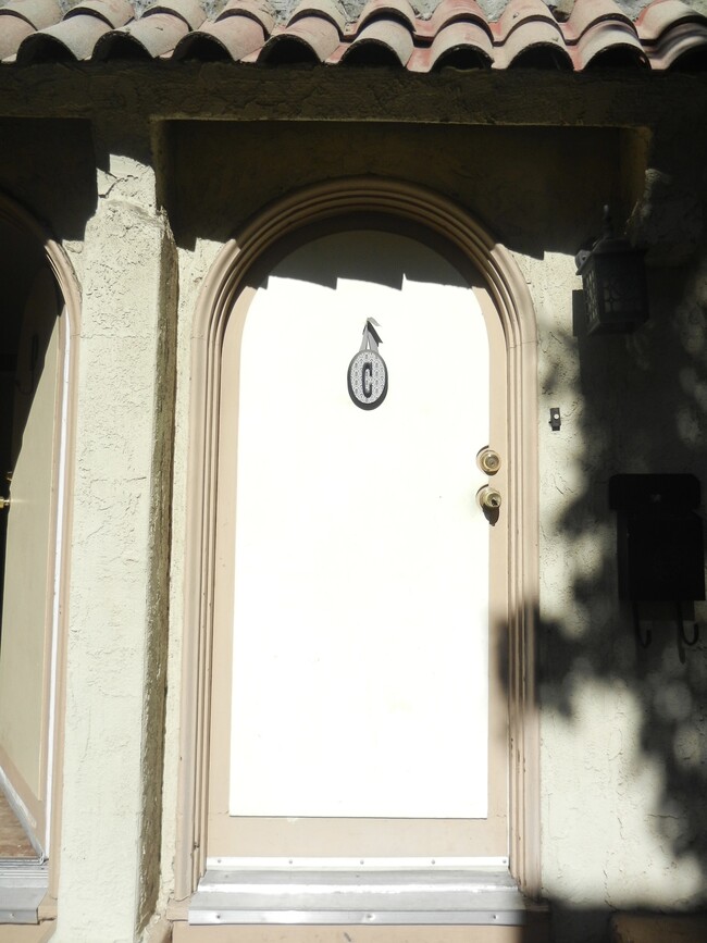 front door - 271 N Holliston Ave