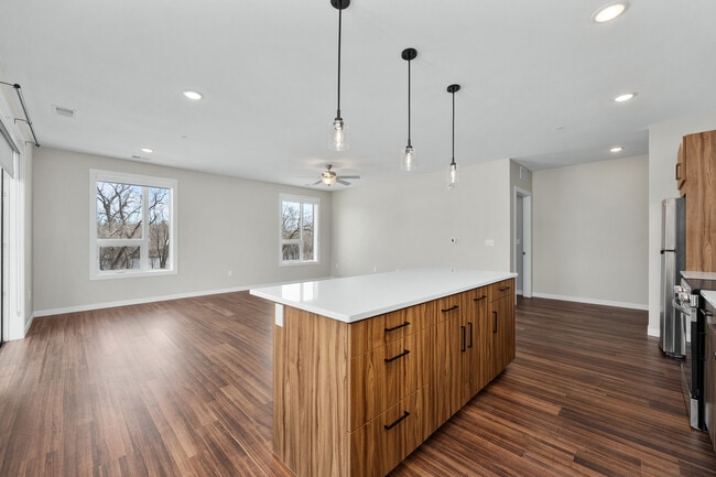 2 Bedroom 2B-6  Kitchen - Cannery Square