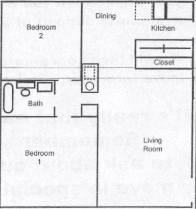 2HAB/1BA - Indian Village Apartments