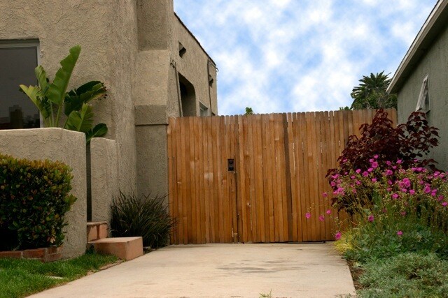 gated driveway - 3760 Boise Ave
