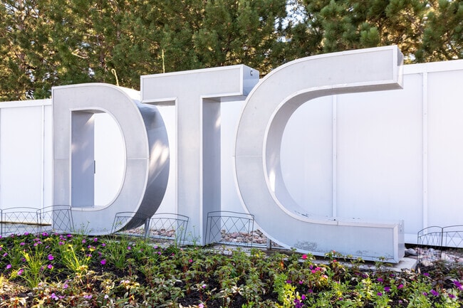South of Denver is Denver Tech Center, a hub for businesses alongside quiet residential streets.