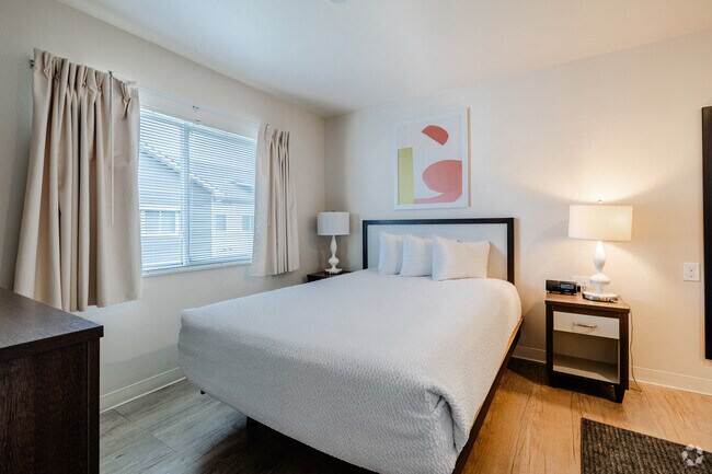 2BR, 2BA y 750SF - Dormitorio principal - WaterWalk Wichita