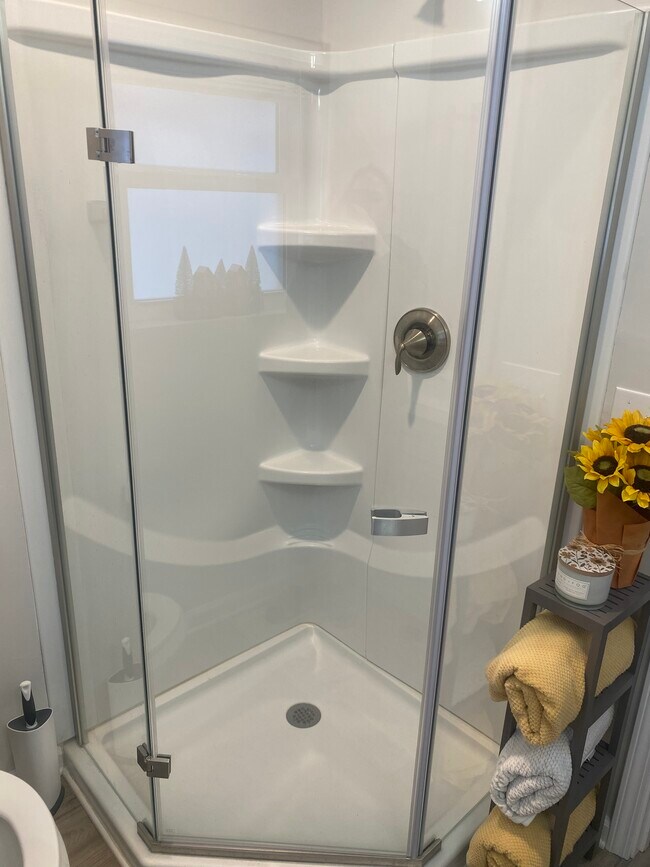 Baño completo en la planta baja - 121 Howard St