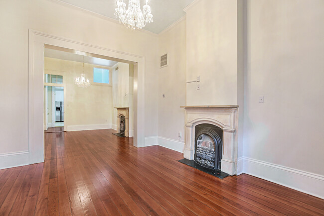Huge double parlor in front - 936 Esplanade Ave