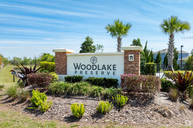 Monument Sign - Woodlake Preserve