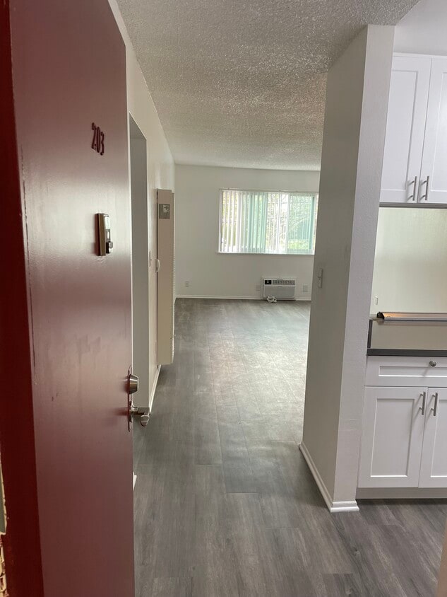 Unit 203 Entry View - La Villa Mesa