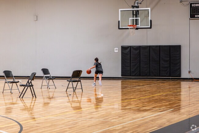 The Wichita Sports Forum is a popular place to practice basketball in Northeast Wichita.