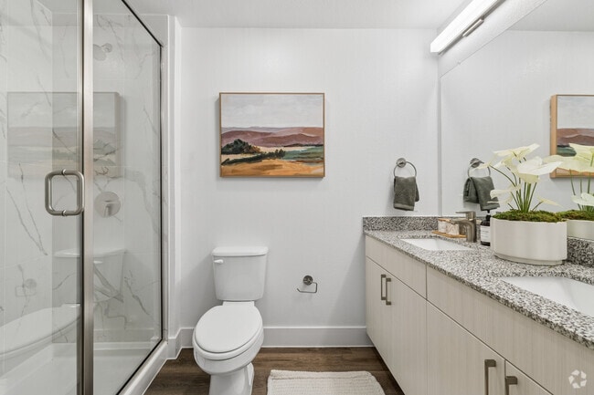 2BR, 2BA - 1,240SF - Second Bathroom - Loyola Junction