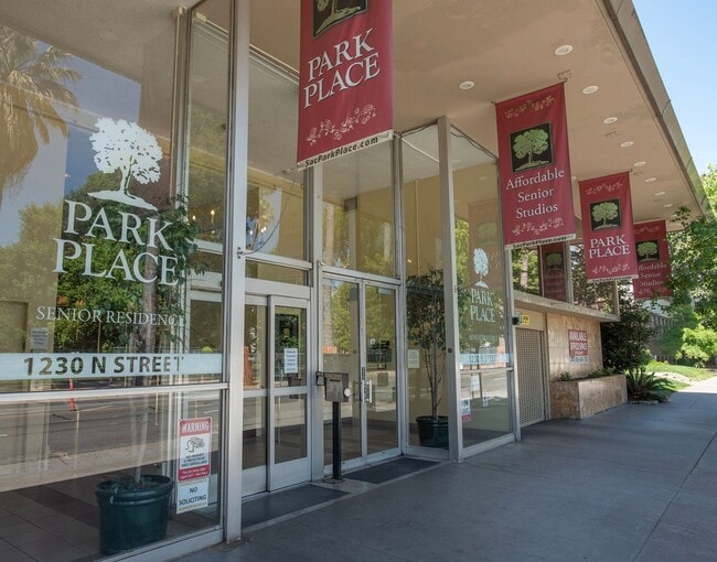 Entrance - Park Place Senior Apartments for those 62 yr+