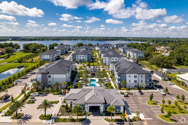 Aerial - Jefferson Lake Howell