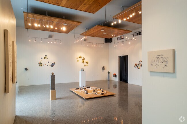 Check out art by students at the Eric Fischl Gallery at Phoenix College.