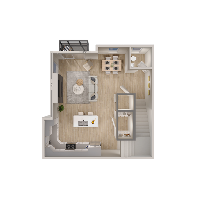 Foto del interior - Norheim Townhomes