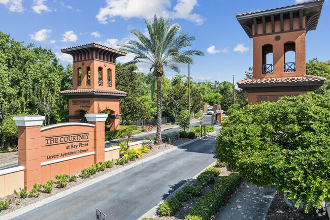 Entrance - The Courtney at Bay Pines