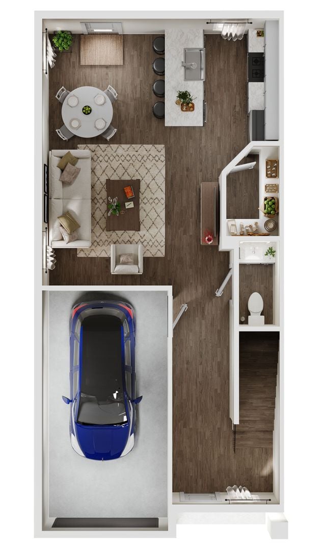 Building Photo - 2 Bedroom Home with Garage and Fenced Backyard!