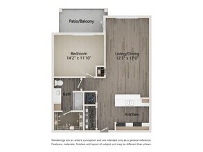 The Villas at Harbour Cove - 1 Bed, 1 Bath, 785 sq. ft. - THE VILLAS AT HARBOUR COVE