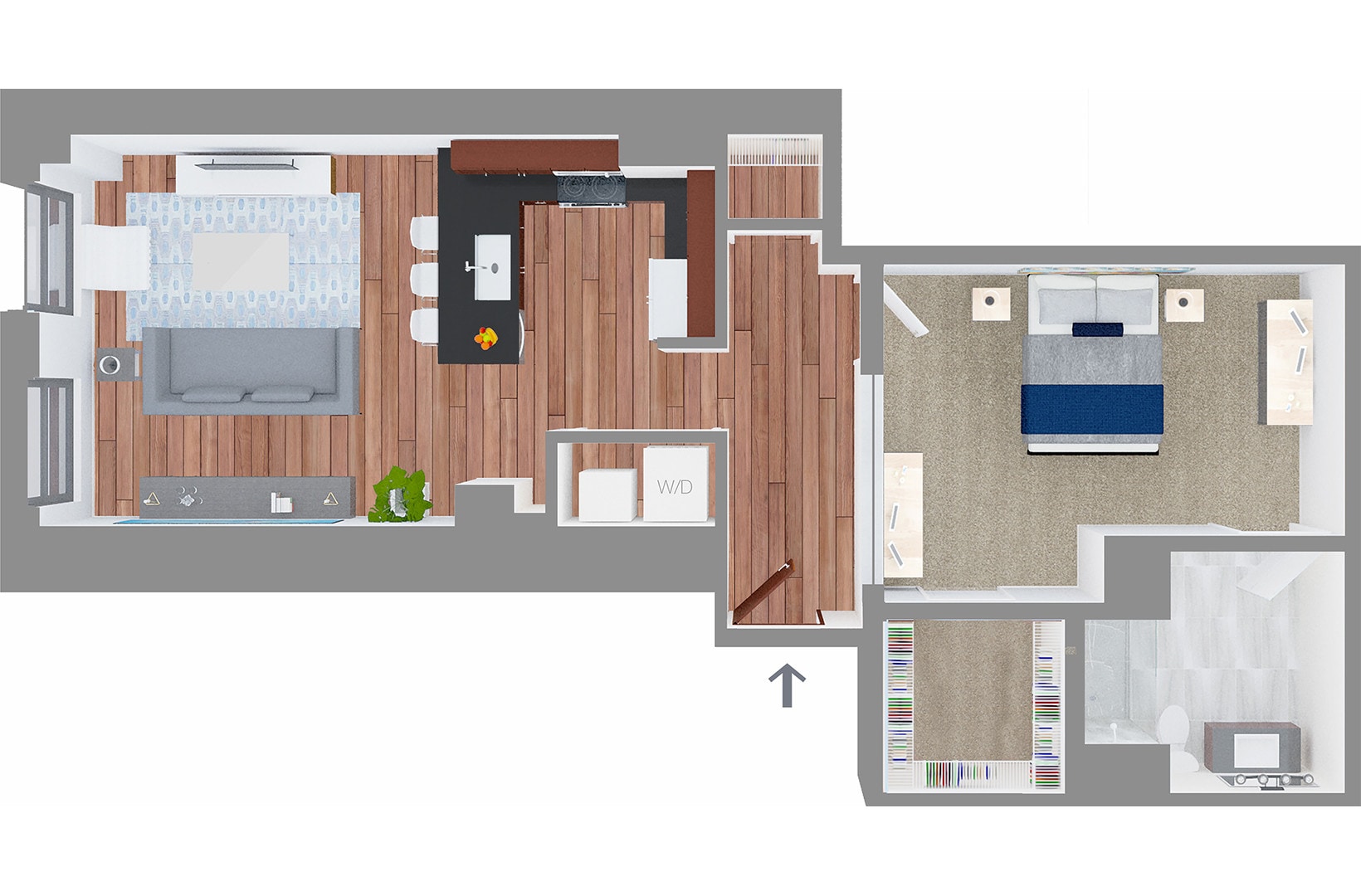 The Terminal Tower Residences – Suite Style F1