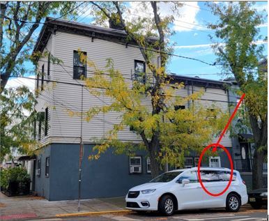 1st floor apartment facing Colgate St - 423 2nd St