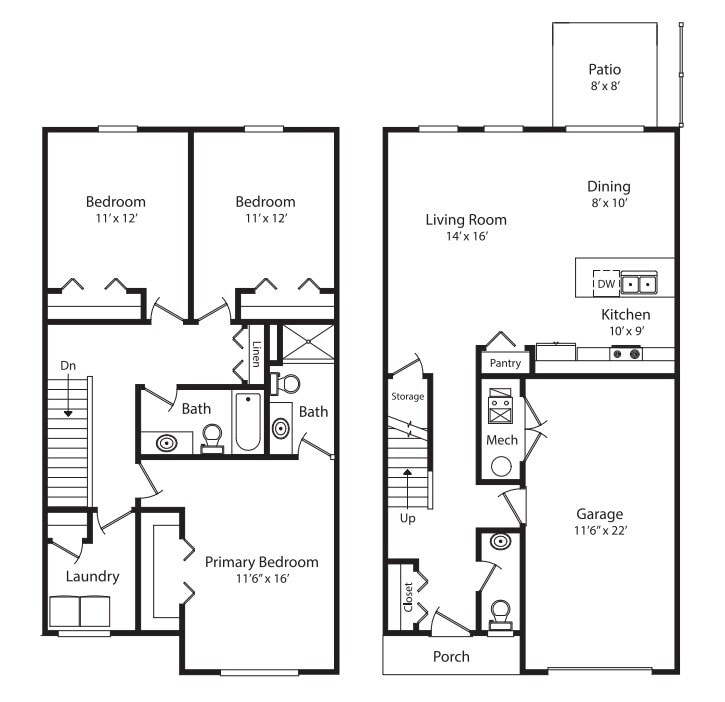 Ivy Townhomes Apartments in South Lyon, MI