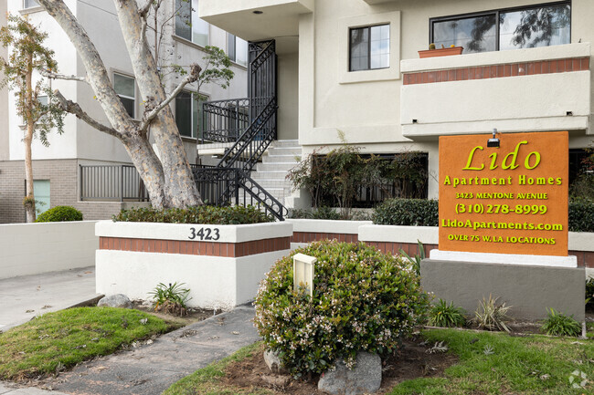 Building Entrance - Lido Apartments - 3423 Mentone Ave