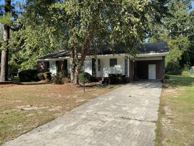 Driveway & Carport with Storage Area - 15521 Calhoun Road