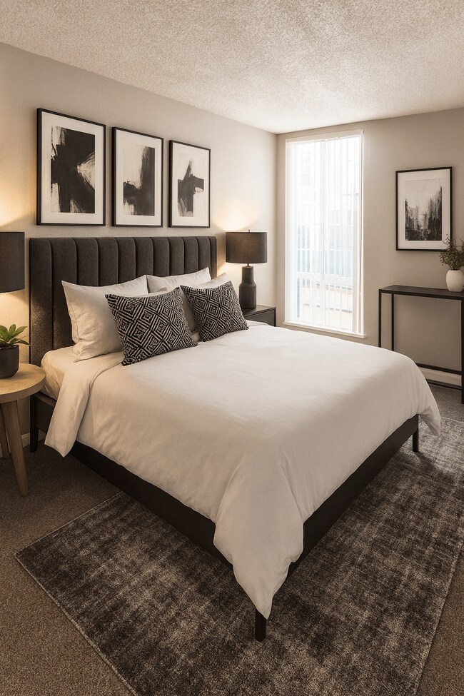 Algunas imágenes han sido retocadas digitalmente con fines ilustrativos. Los apartamentos se alquilan sin amueblar. - Palace Apartment Homes