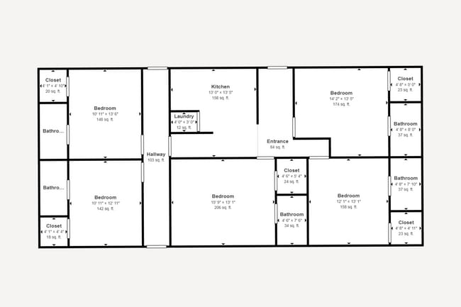 Photo - 5Bed/5Bath House at University Dr/Priest Dr! Ready for Immediate Move-In! - 4 CAR CARPORT! NO HOA!