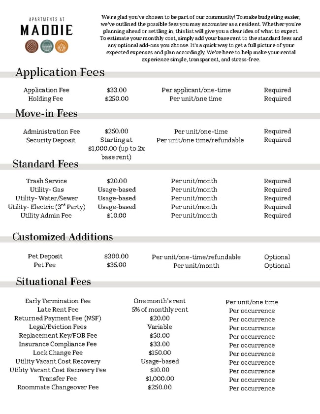 Foto del edificio - APARTMENTS AT MADDIE