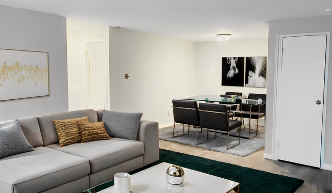 Comfortable Living / Dining Spaces - Meadowview Apartments