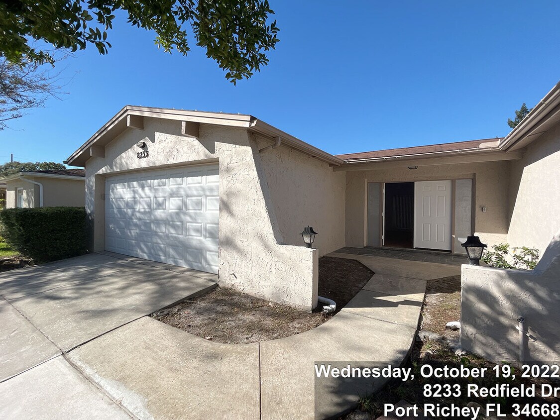 8233 Redfield Dr, Port Richey, FL 34668 House Rental in Port Richey
