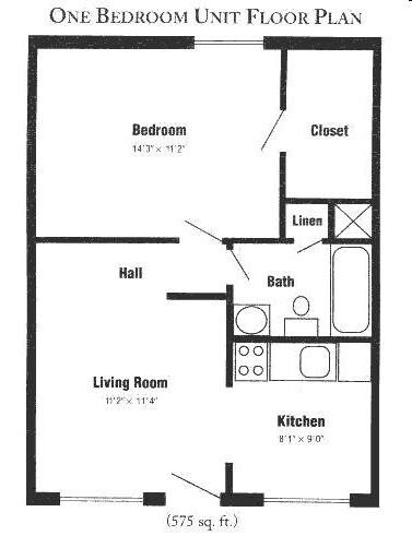 Plano de planta - 1302 Silver St