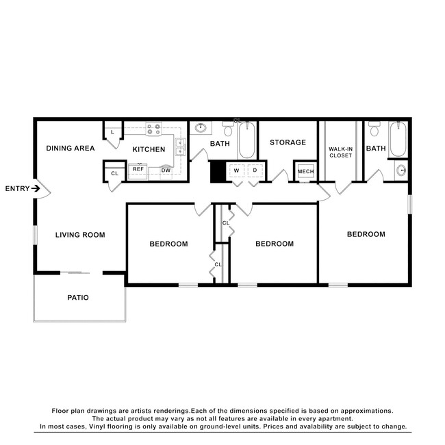 Interior Photo - Magnolia Place Apartments