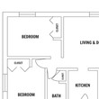 Two Bedroom Apartment