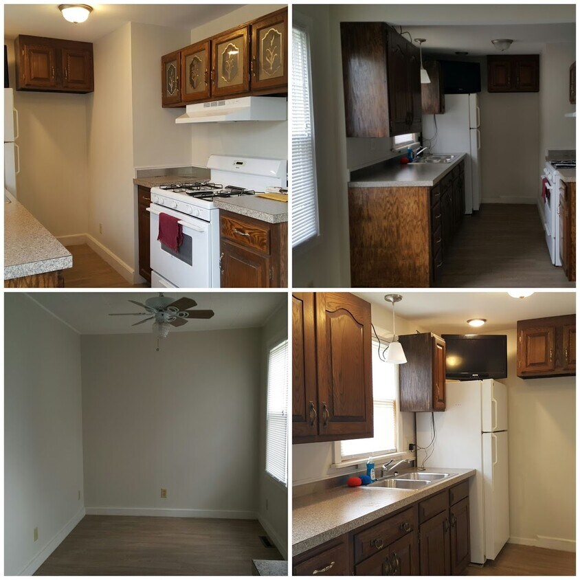 Galley kitchen and dining room - 412 Howland Ave