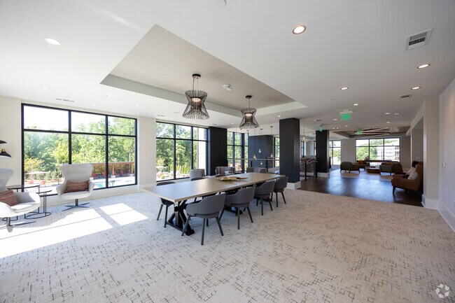 Área de conferencias - The Heights at Ridgewalk Apartments