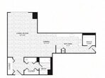 Studio, 1 Bath 735 SF E6