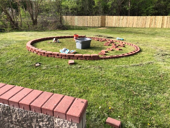 Renovation of Backyard. Very large backyard with a newly built shed. - 6049 67th Way N