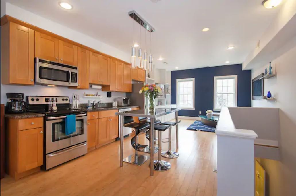 Kitchen and Living Room - 1223 4th Street Northwest