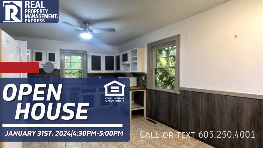 Elegant 3Bedroom 1Bath Single Family Home House Rental in Sioux Falls, SD